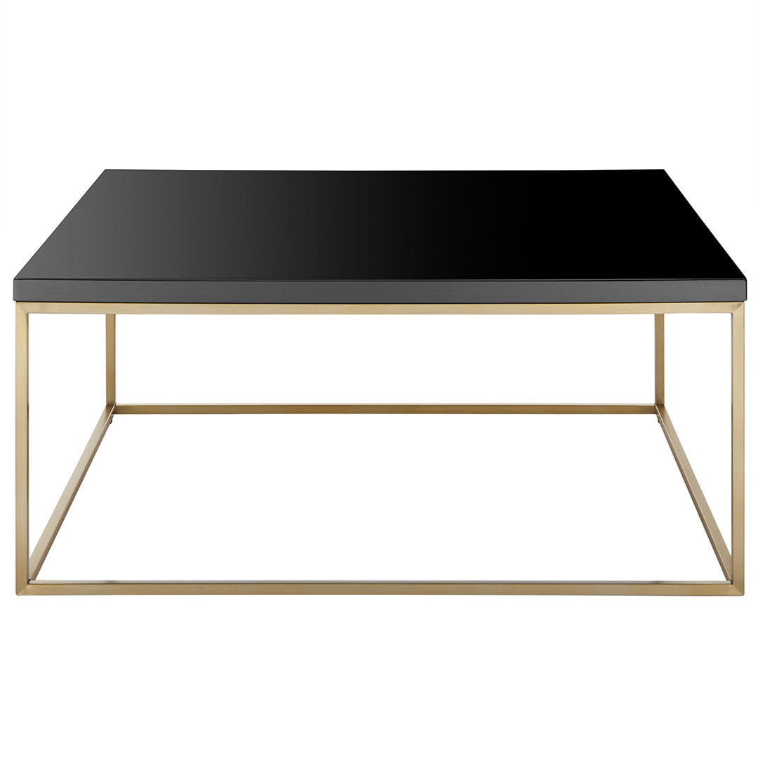 Adilson Coffee Table Wade Logan® Color: Black/Gold