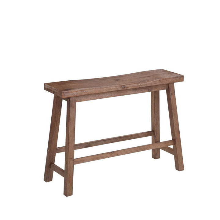 Colynn 4 - Person Counter Height Rubberwood Solid Wood Dining Set Dakota Fields Color: Driftwood Wire-Brush