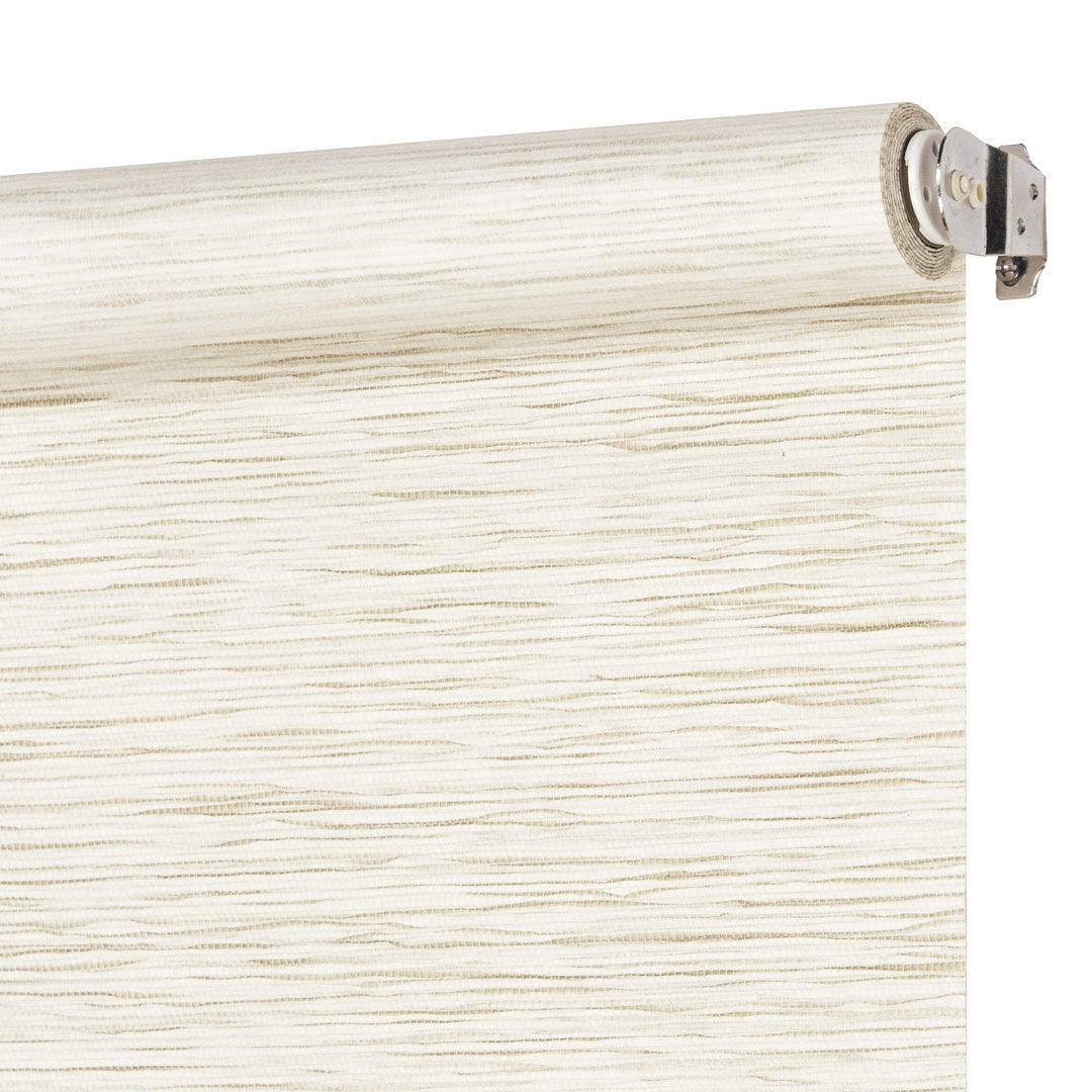 Semi-Sheer Roller Shade Gracie Oaks Length & Width: 61"W x 72"L, Finish: Linen