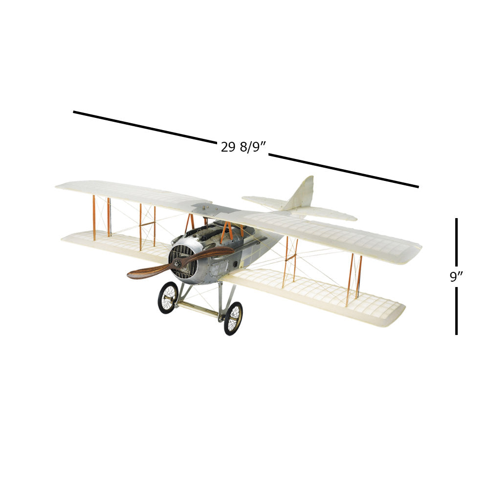 Hanceville Transparent Spad Miniature Model Plane Winston Porter