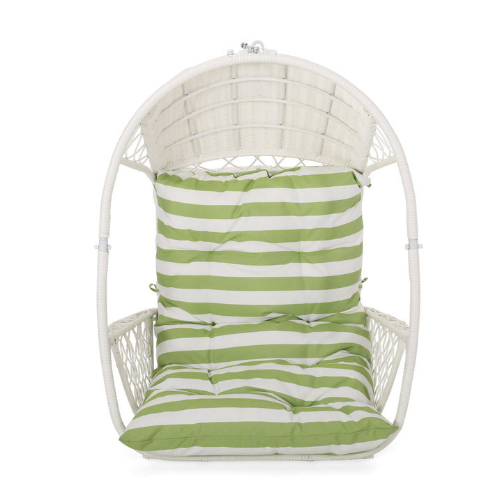 Berkshire Porch Swing Bayou Breeze Color: White/Green