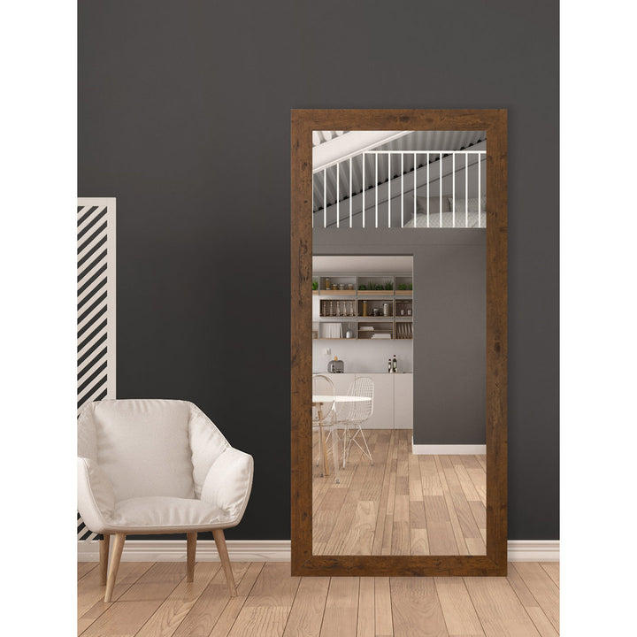 Lundeen Mirror Andover Mills™ Size: 70.5" H x 32" W Finish: Dark Walnut