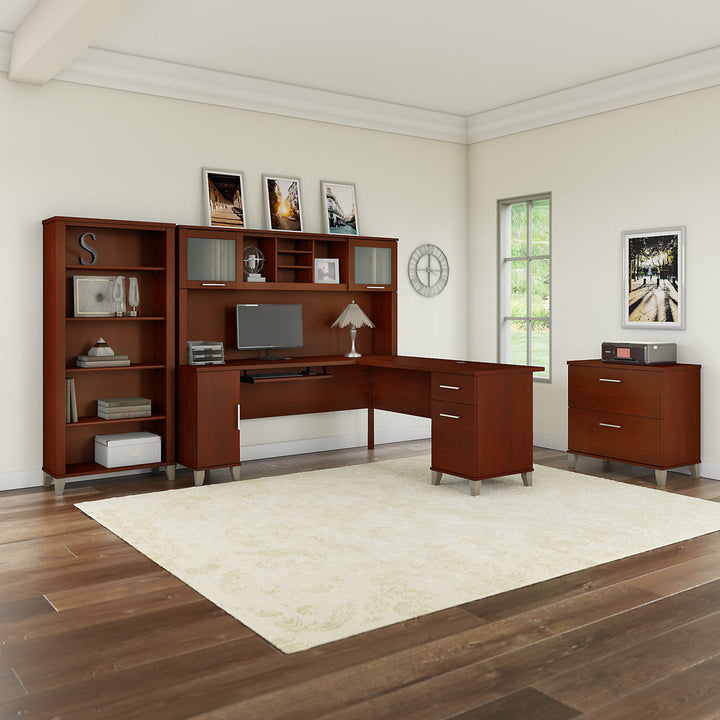 Magomed 2-Drawer Lateral Filing Cabinet Gracie Oaks Color: Hansen Cherry