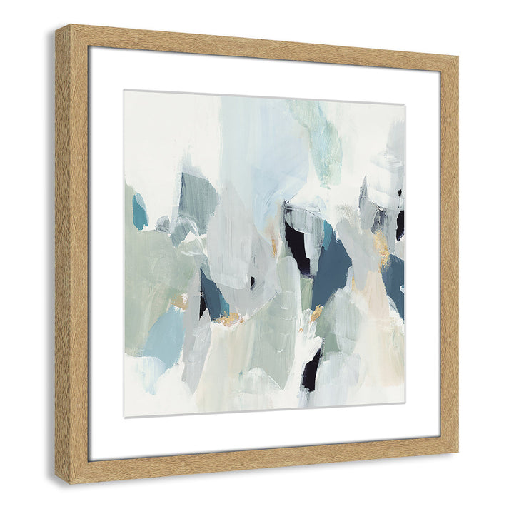 Little Talks II by Isabelle Z - Picture Frame Print on Canvas Casa Fine Arts Size: 17" H x 17" W x 1.25" D Format: Natural Picture Framed Paper