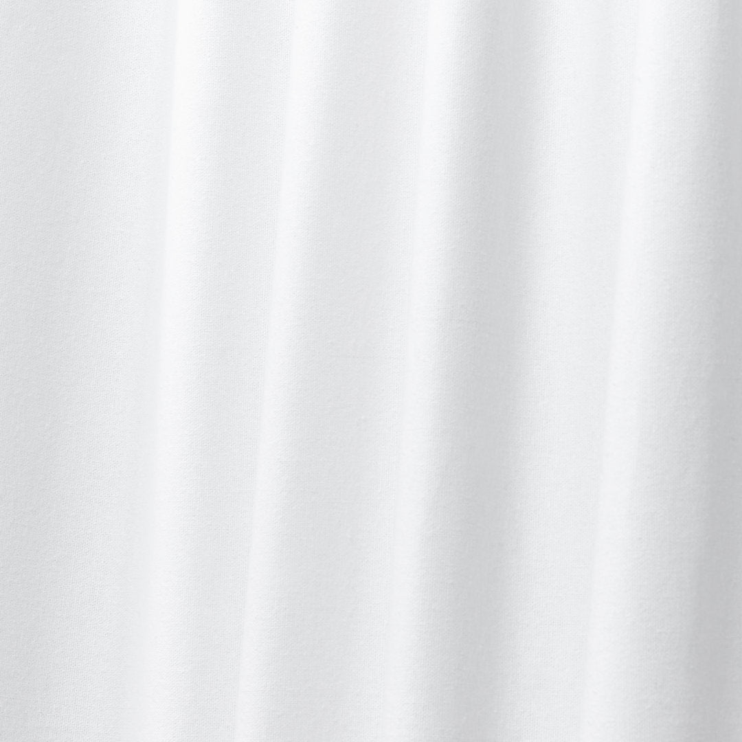 Lauren Ralph Lauren Waller 100% Cotton Blackout Curtain Lauren Ralph Lauren Curtain Color: Pure White Size per Panel: 52" x 108"