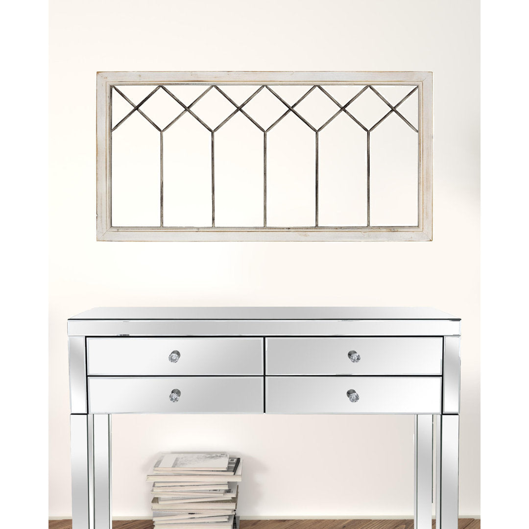 Distressed Window Panel Wall Décor Rosalind Wheeler