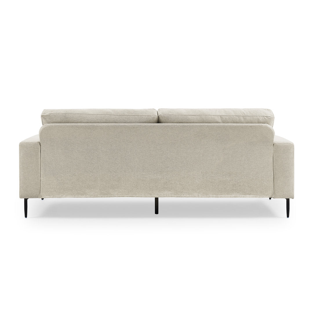 Jeses MINIMORE Modern Style Etta 84.3" Mid-Century Modern Design Sofa Corrigan Studio® Fabric: Off White Linen Blend