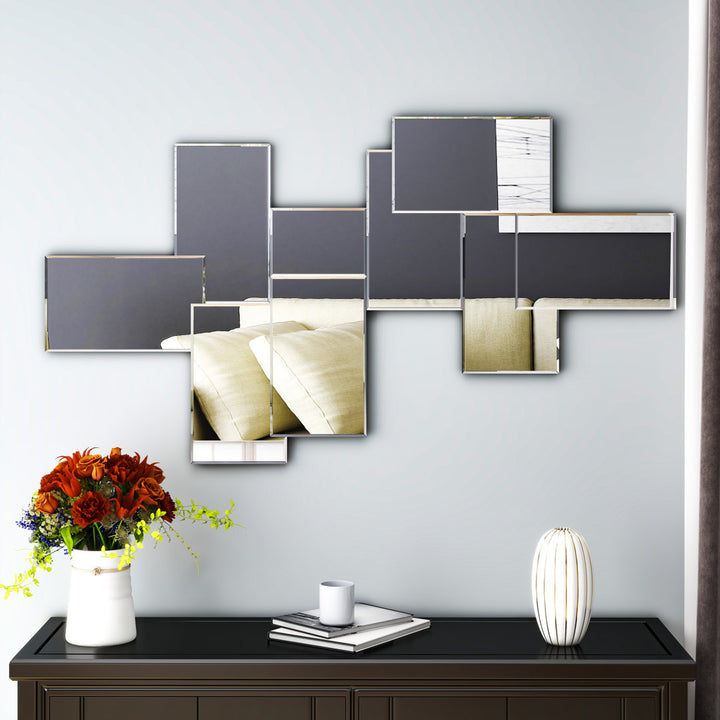 Amrita Asymmetrical Accent Cluster Wall Mirror Wrought Studio™