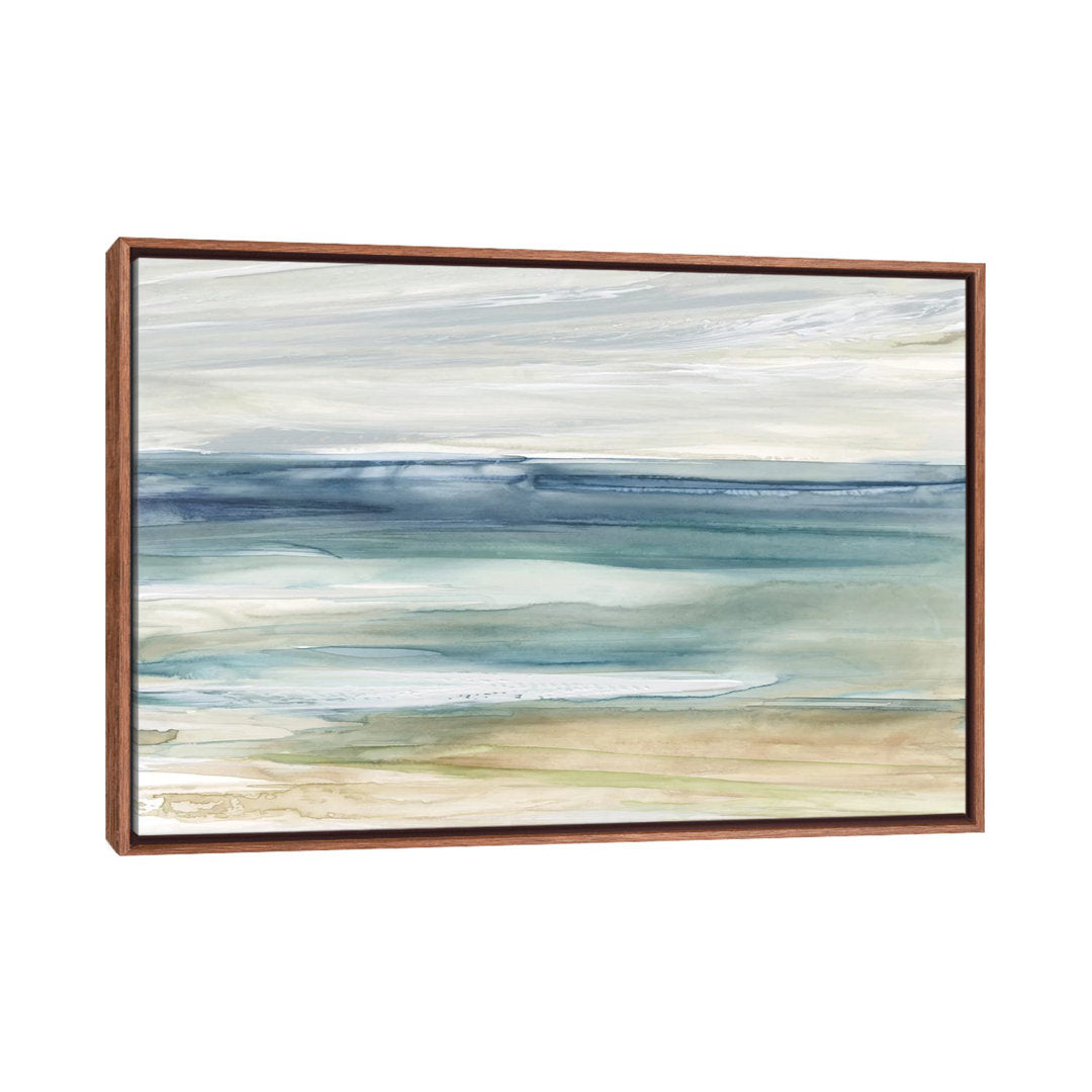 Ocean Breeze by Carol Robinson Painting Print The Twillery Co.® Size: 32" H x 48" W x 1.5" D Format: Black Framed, Mat Included: No Mat