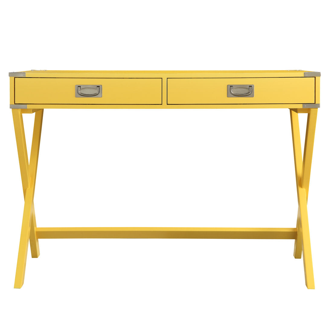 Whetzel Desk Mercury Row® Color: Yellow