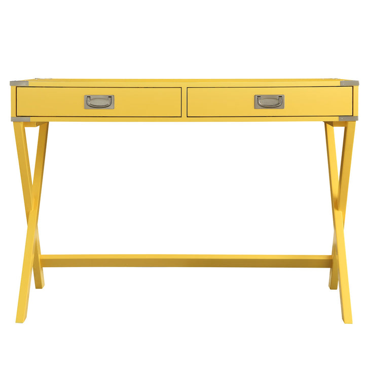 Whetzel Desk Mercury Row® Color: Yellow