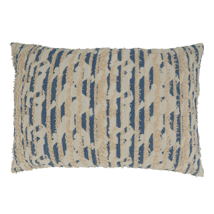 Trivium Rectangular Cotton Pillow Cover & Insert Saro