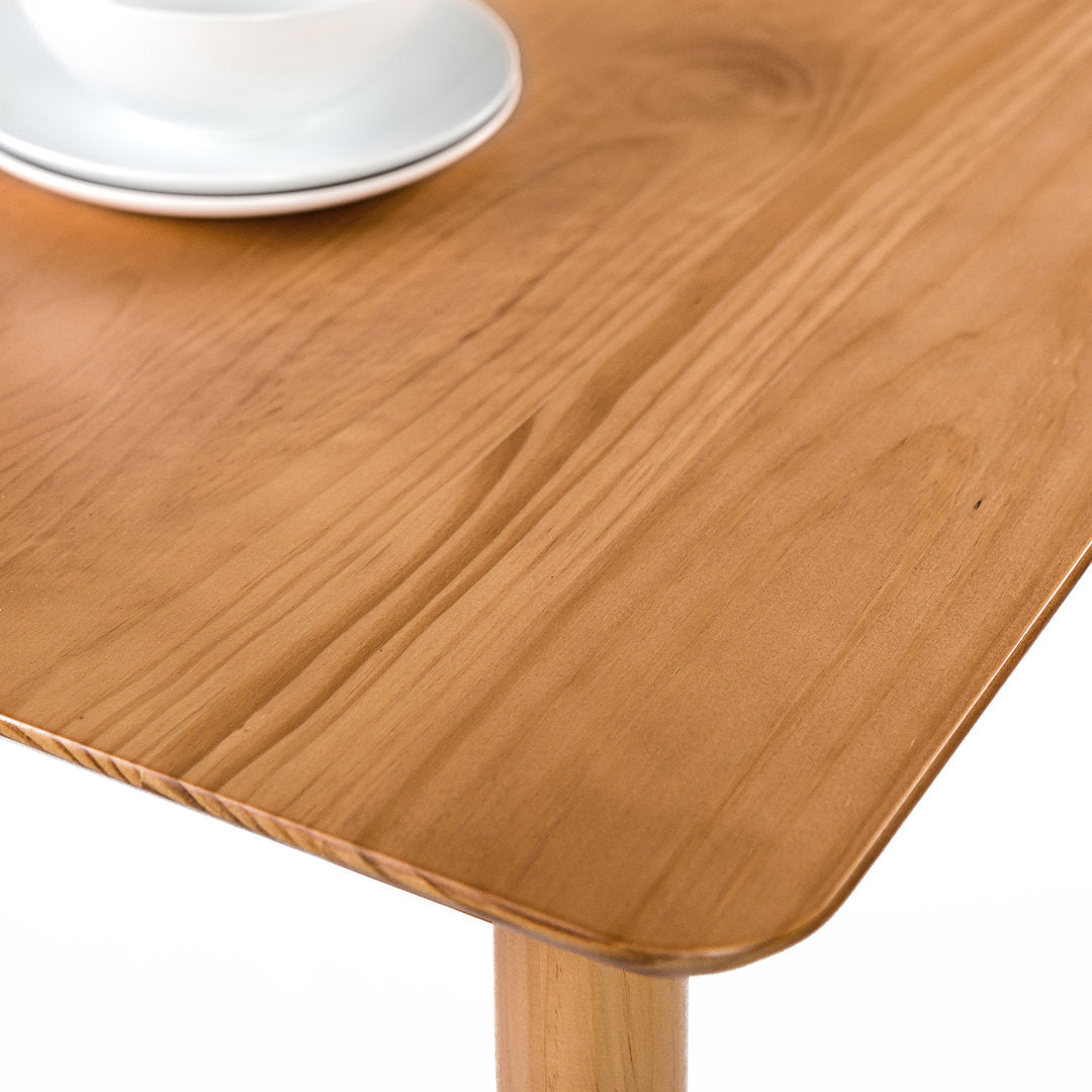 Goodyear Solid Wood Dining Table Corrigan Studio® Size: 29.48" W x 47.2" L