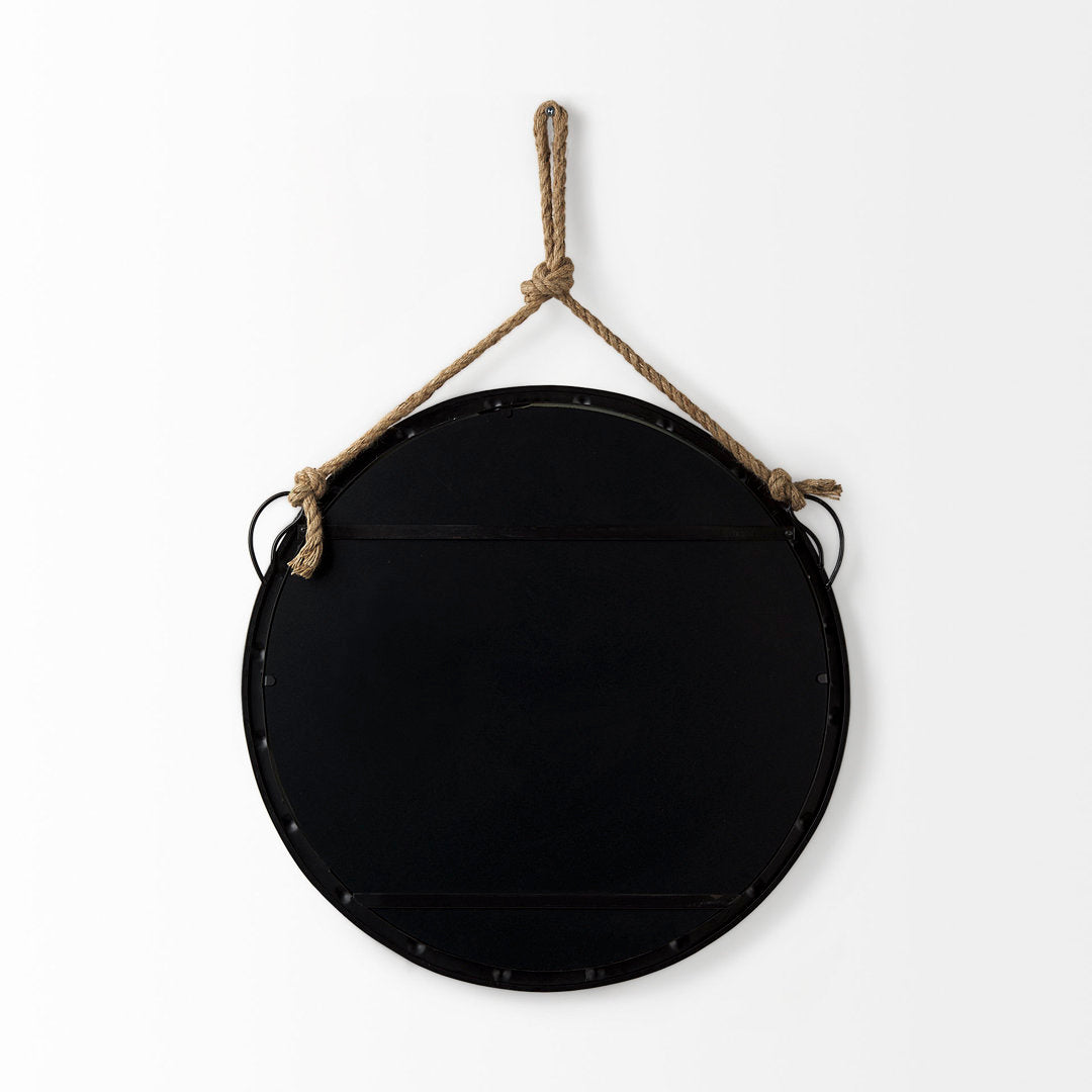 Castagna Framed Distressed Accent Mirror Beachcrest Home™