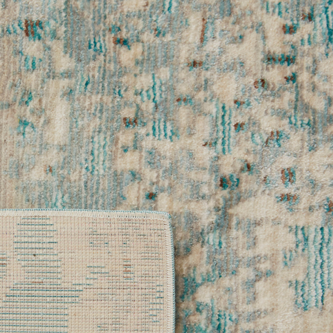 Mailelani Performance Abstract Rug 17 Stories Rug Size: Runner 2'3" x 10'