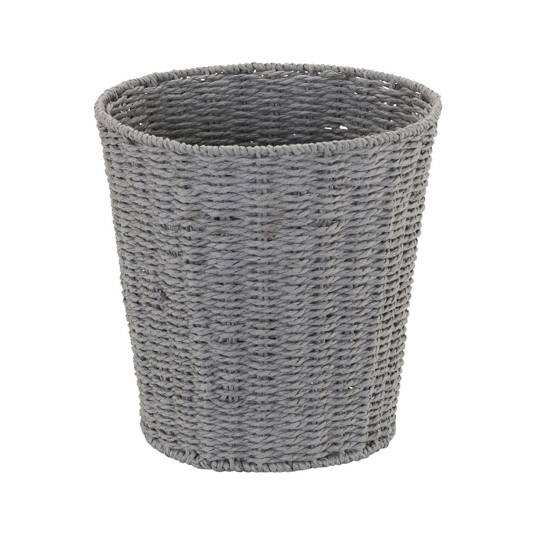 Bimal Paper Rope Gallon Waste Basket Bayou Breeze Color: Gray Capacity: 3 (Gallons)