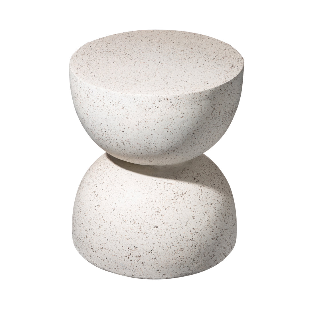 Ruiz 17.75'' Tall Accent Stool Joss & Main Color: White Terrazo