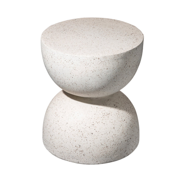 Ruiz 17.75'' Tall Accent Stool Joss & Main Color: White Terrazo