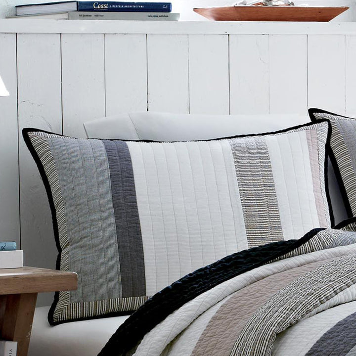 Tideway Quilted Standard Sham Nautica