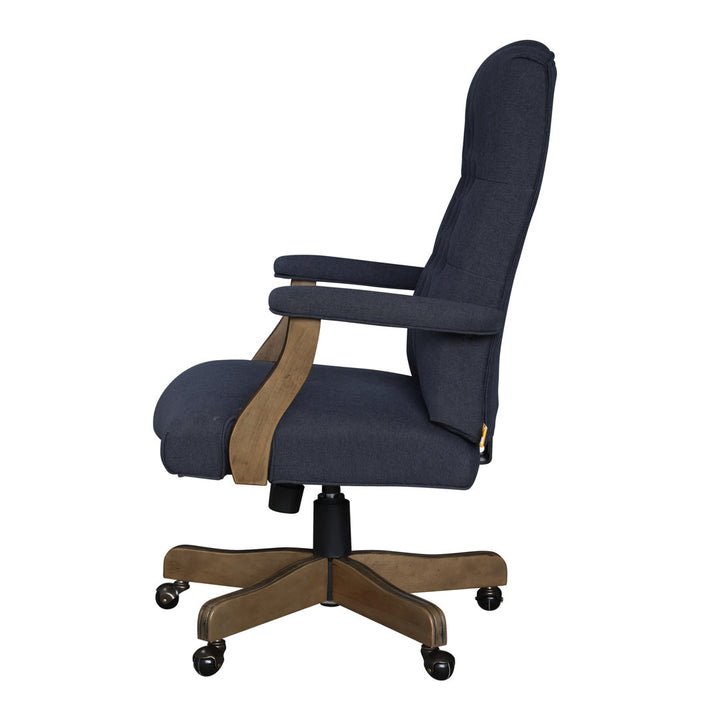 Mayson Executive Chair Three Posts™ Upholstery Color: Blue