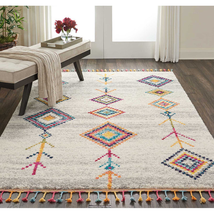 Raul Gray/Beige Rug Mistana™ Baby & Kids Rug Size: Rectangle 7'10" x 10'6"