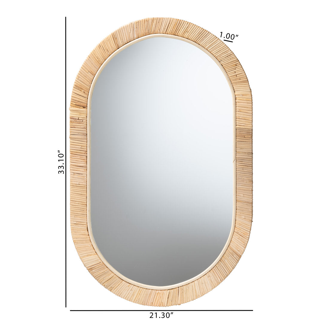 Bella Seagrass Accent Mirror Wholesale Interiors