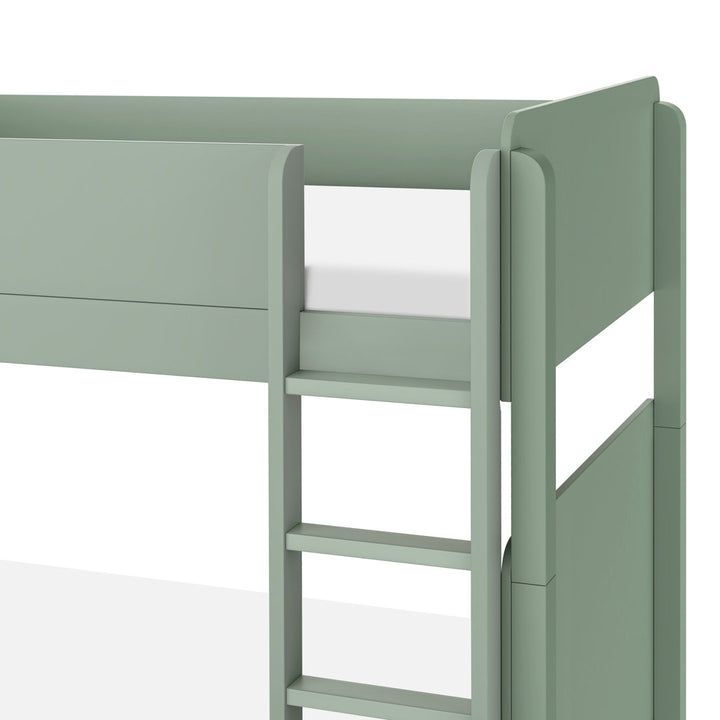 TipToe Twin Bunk Bed babyletto Color: Light Sage