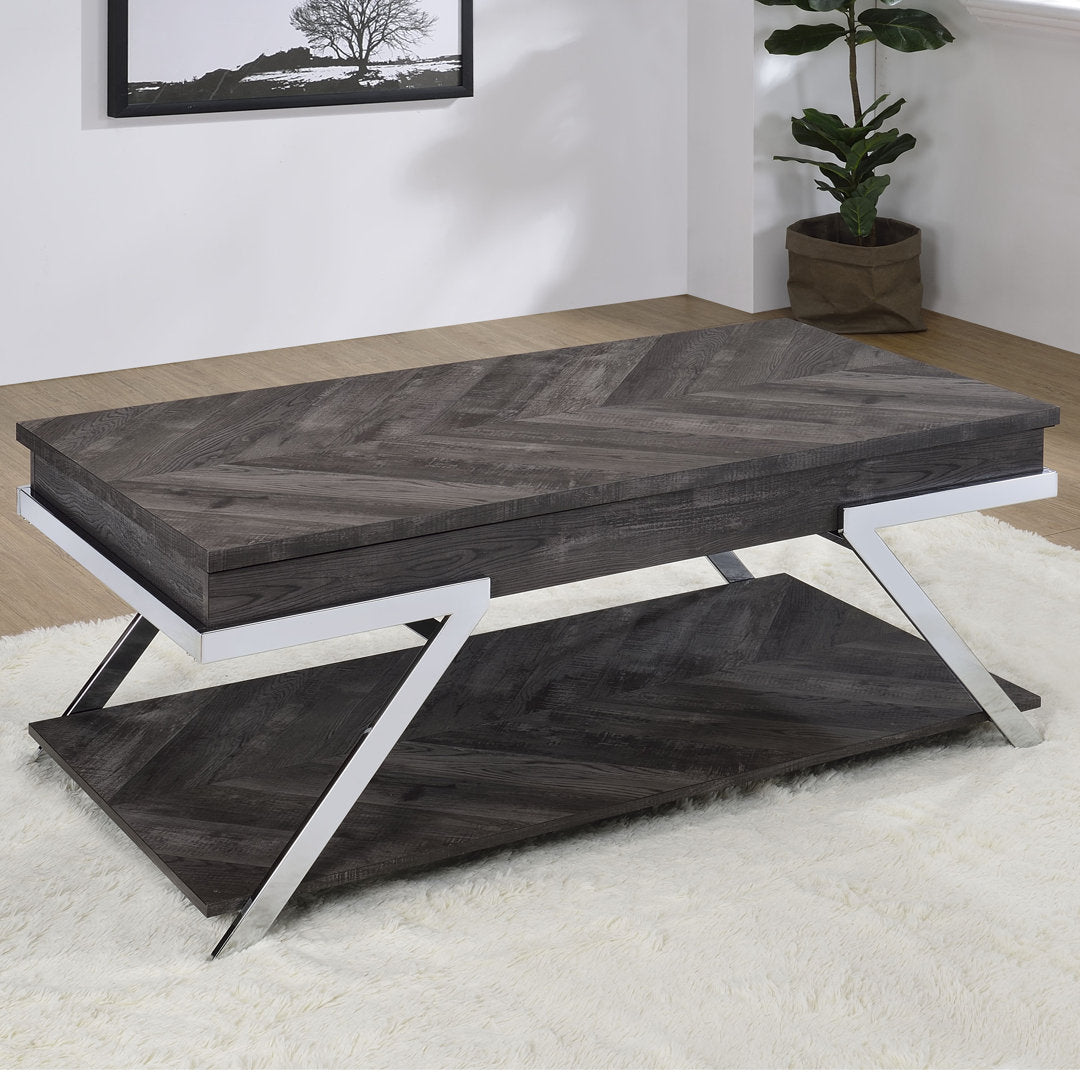 Adcock Lift Top Extendable Coffee Table with Storage Wade Logan®