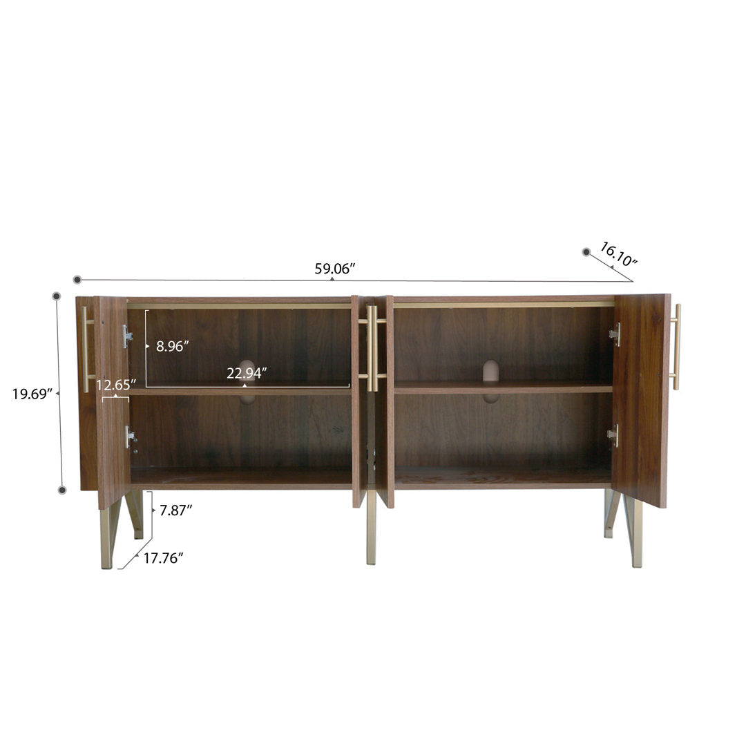 Aalicia TV Stand for TVs up to 60" Mercer41