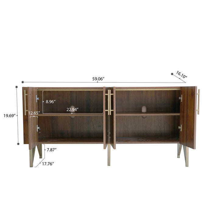 Aalicia TV Stand for TVs up to 60" Mercer41