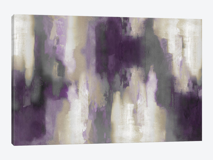 Amethyst Perspective I' Print on Canvas East Urban Home Size: 18" H x 26" W x 1.5" D Format: Wrapped Canvas
