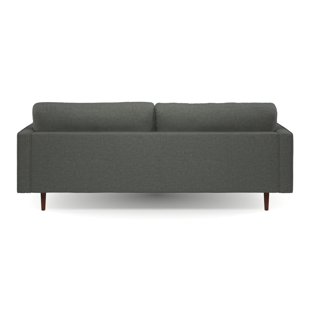 Geo 84" Upholstered Sofa AllModern Fabric: Charcoal Fabric