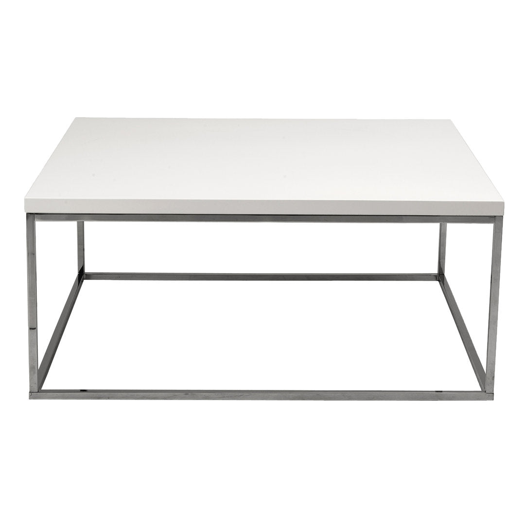 Adilson Coffee Table Wade Logan® Color: White Lacquer