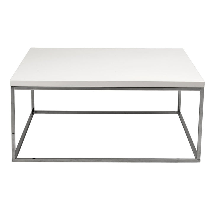 Adilson Coffee Table Wade Logan® Color: White Lacquer