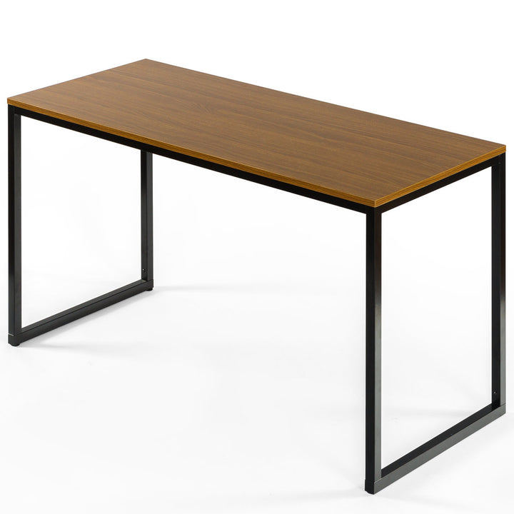 Chelmsford 55" Dining Table Wrought Studio™ Color: Rich Brown/Black