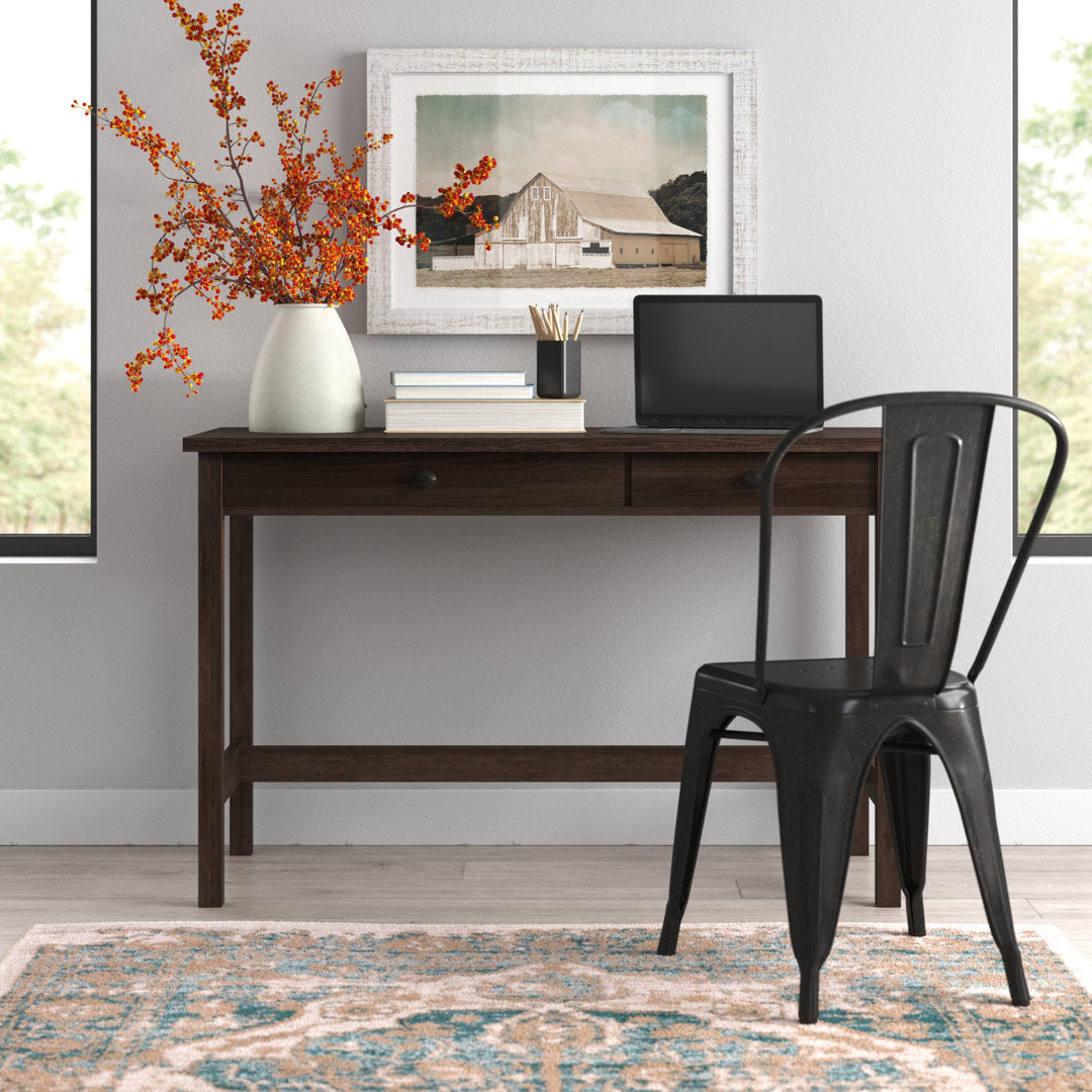 Willams Desk Laurel Foundry Modern Farmhouse® Color: Rum Walnut