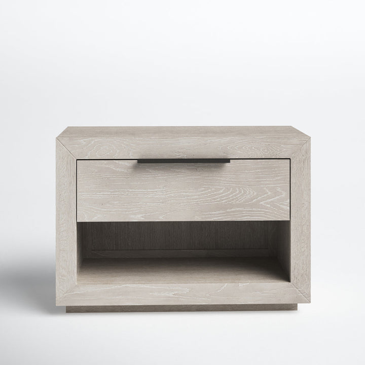 Aria 1 - Drawer Nightstand in Light Gray Joss & Main