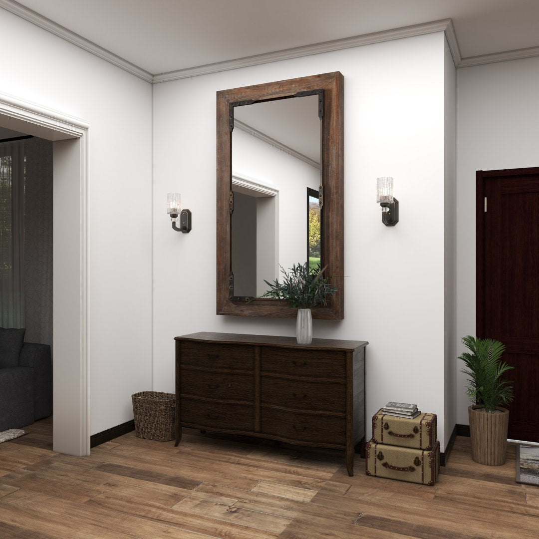Musgrove Rustic Full Length Mirror Loon Peak®