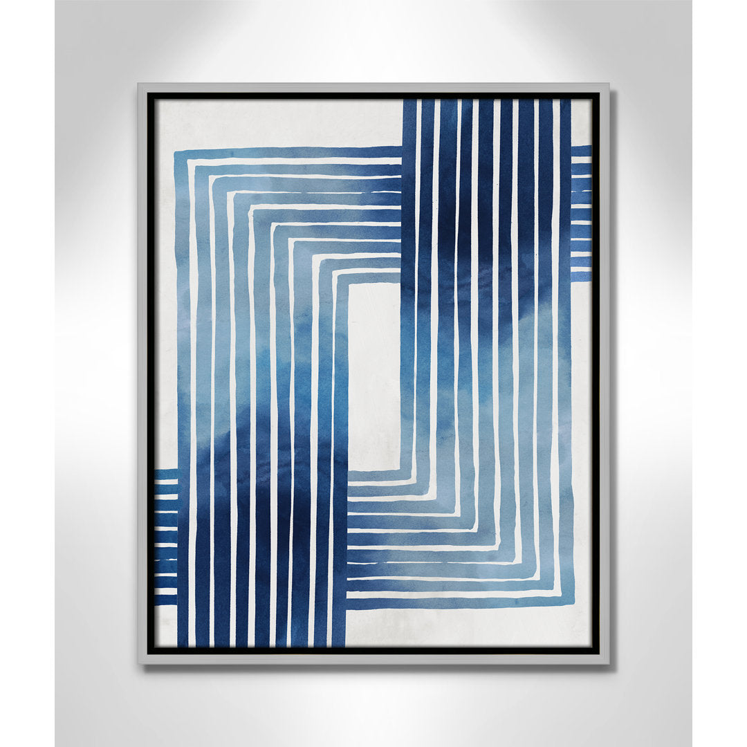 In Unison by Eva Watts - Painting Print Joss & Main Size: 21.5" H x 17.5" W x 2" D Format: Silver Framed Canvas