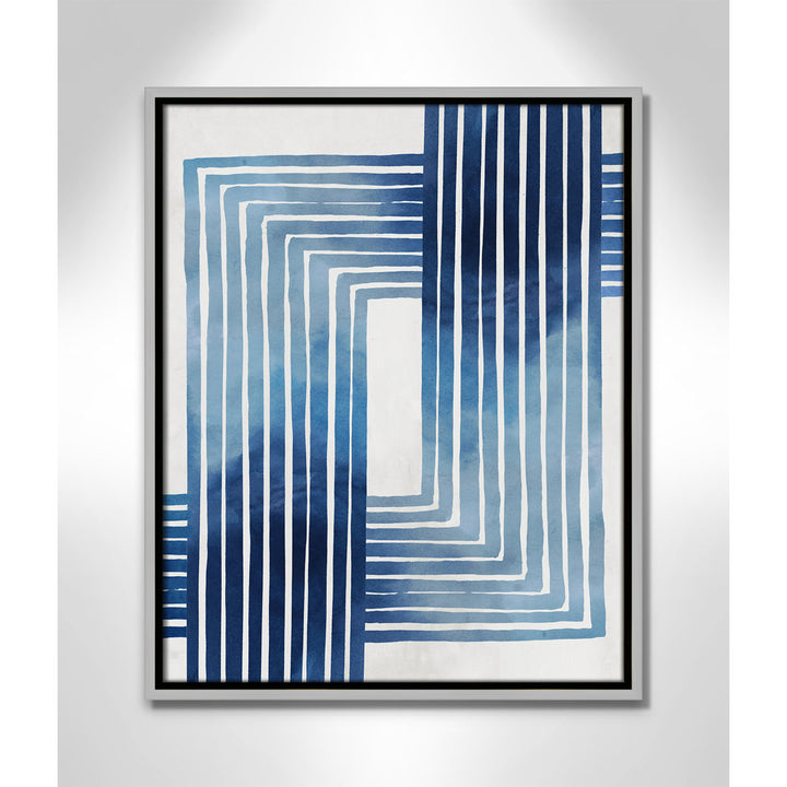 In Unison by Eva Watts - Painting Print Joss & Main Size: 21.5" H x 17.5" W x 2" D Format: Silver Framed Canvas