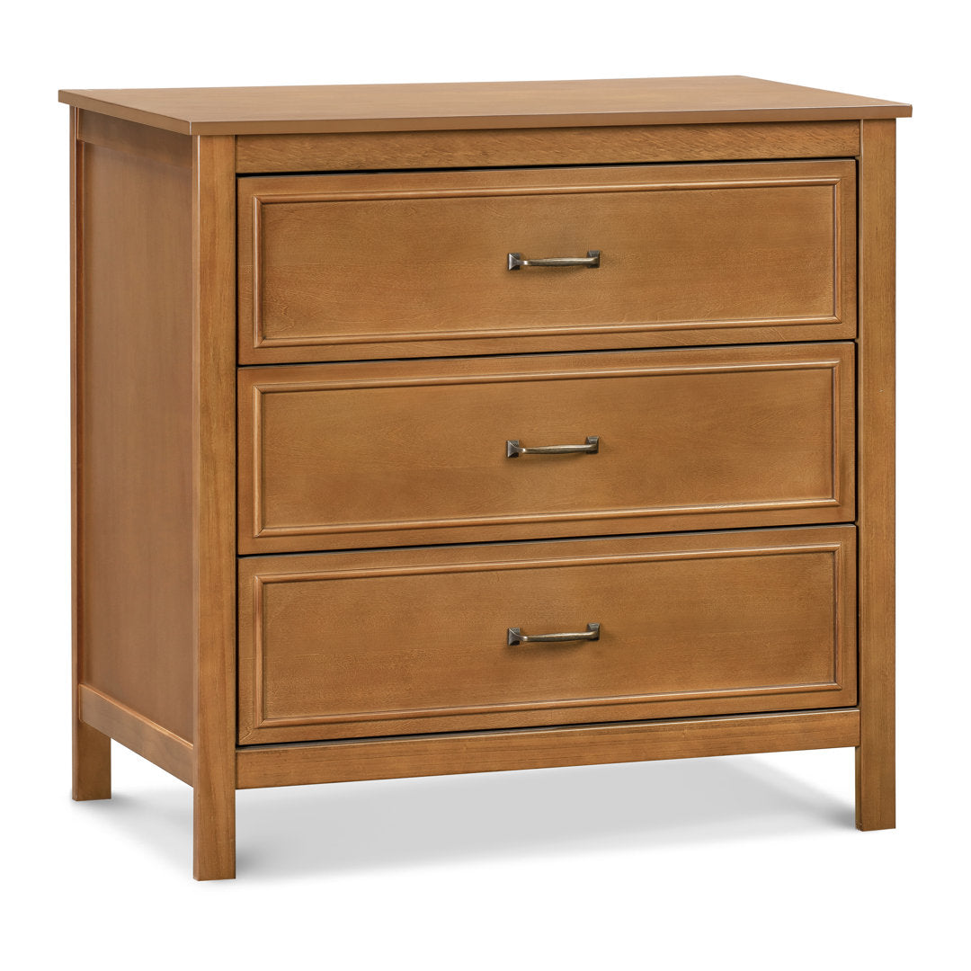 Charlie 3 Drawer Dresser daVinci Color: Chestnut