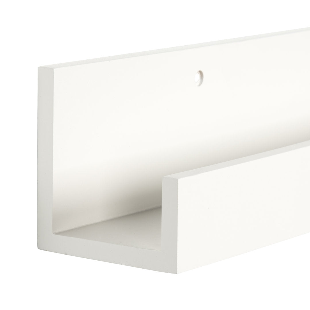 Kinta Wall Shelf Latitude Run® Finish: White