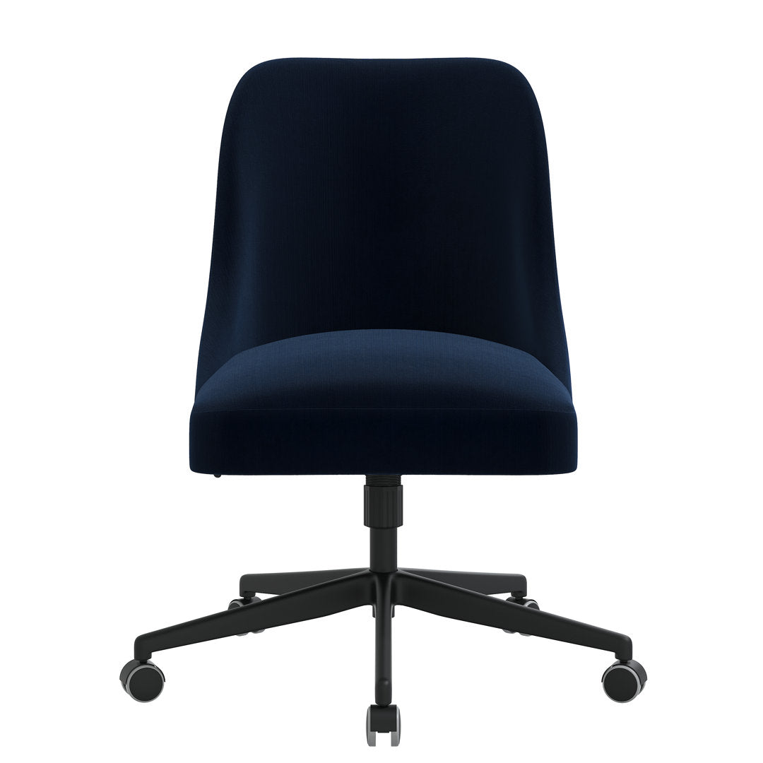 Acosta Task Chair AllModern Upholstery Color: Monaco Eclipse Velvet