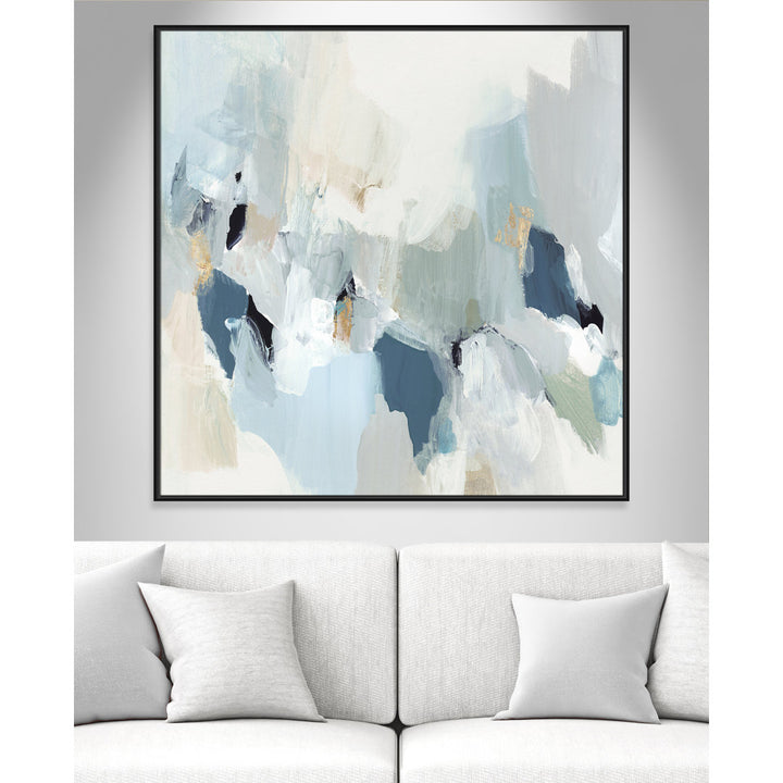 Little Talks II by Isabelle Z - Picture Frame Print on Canvas Casa Fine Arts Size: 46.5" H x 46.5" W x 2" D Format: Black Framed Canvas