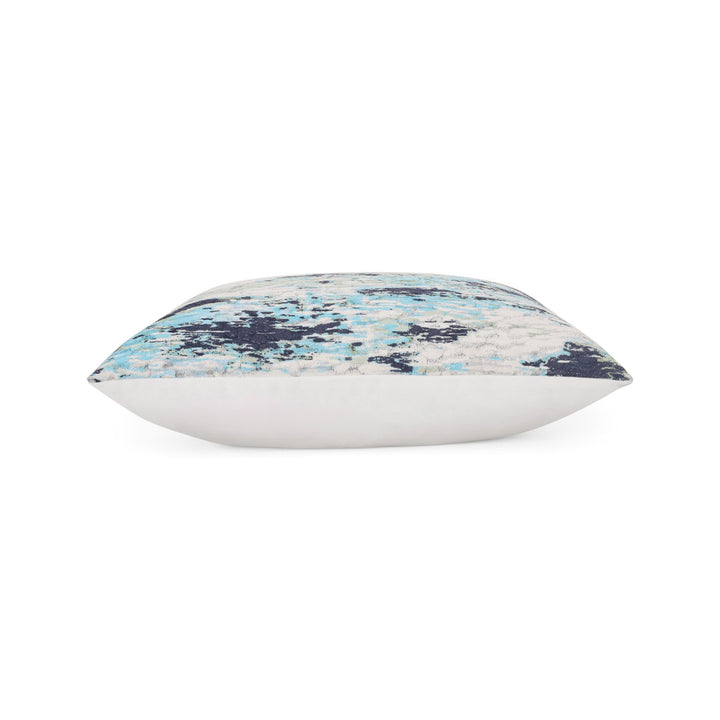 Jordana Square Pillow Cover & Insert Le Pouf Color: Teal