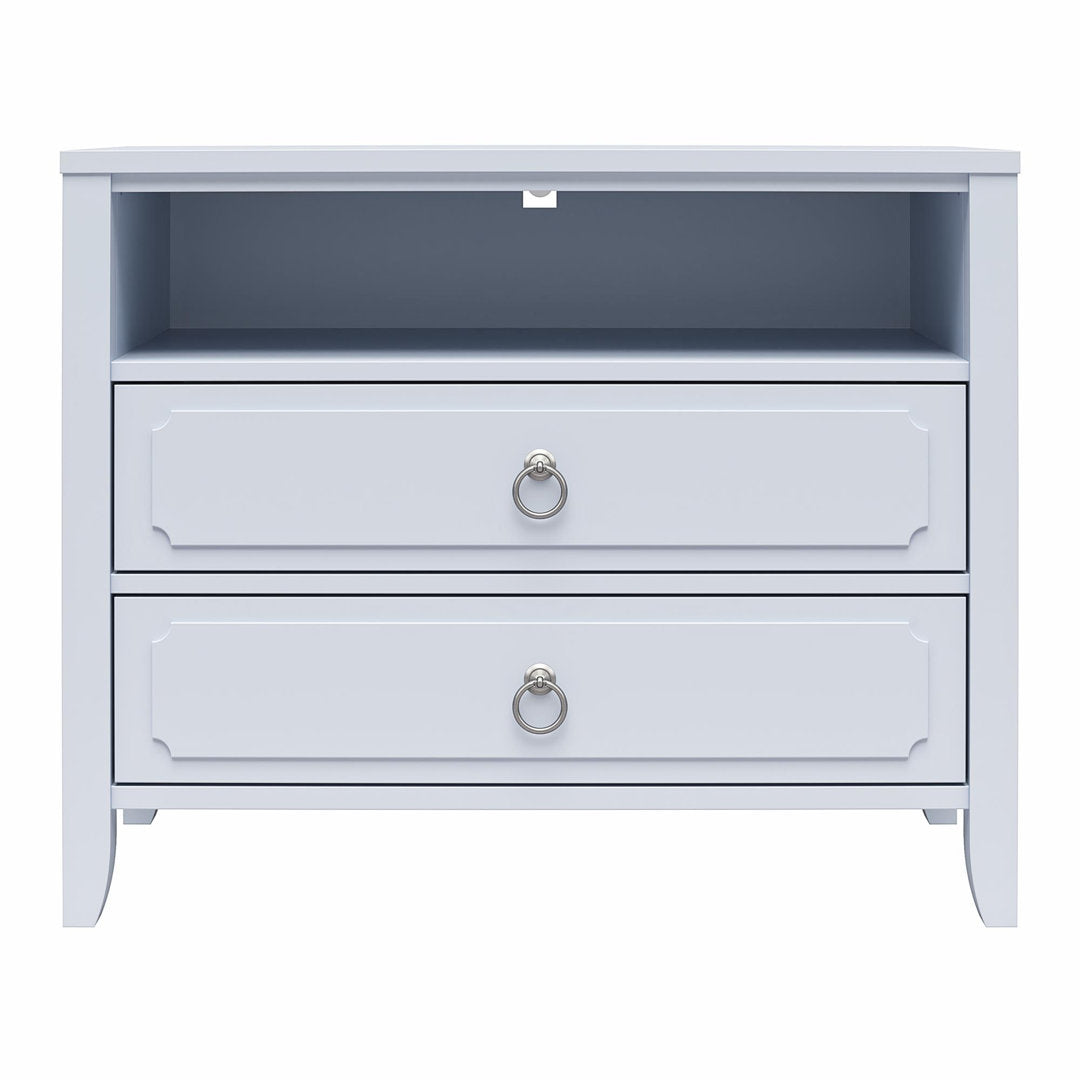 Her Majesty 2 - Drawer Nightstand Novogratz Color: Powder Blue