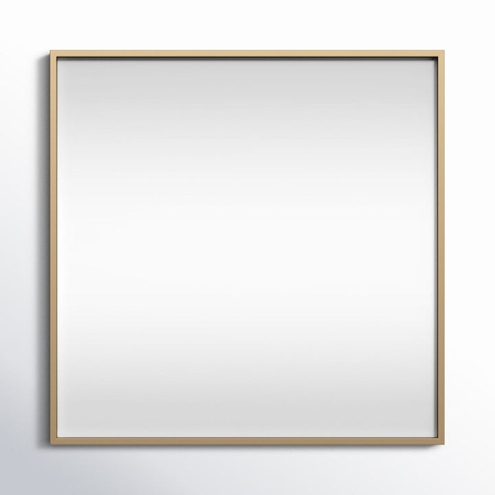 Valparaiso Accent Mirror Wade Logan® Size: 24"  x 24"  Finish: Brass