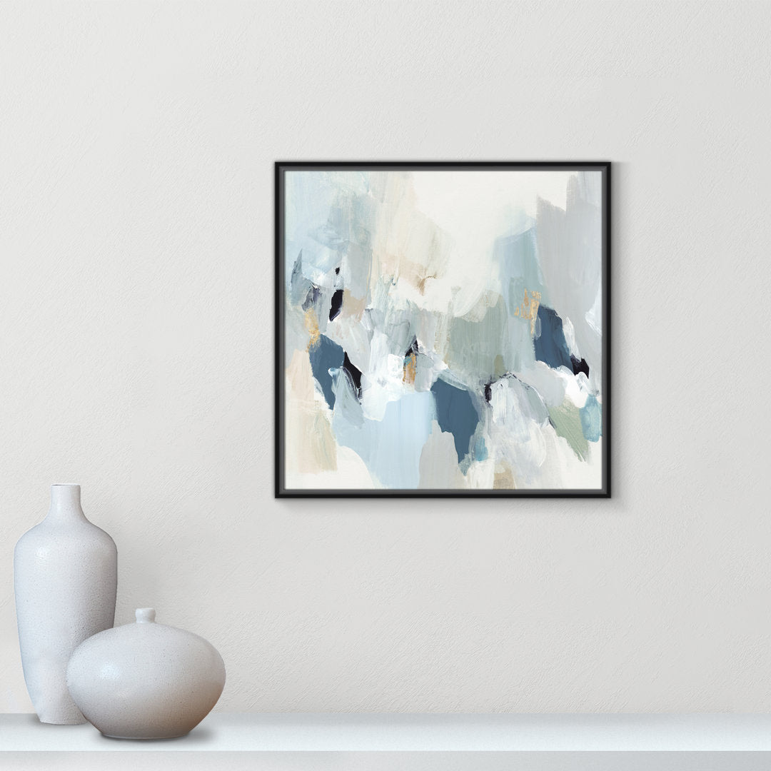 Little Talks II by Isabelle Z - Picture Frame Print on Canvas Casa Fine Arts Size: 25.5" H x 25.5" W x 2" D Format: Black Framed Canvas