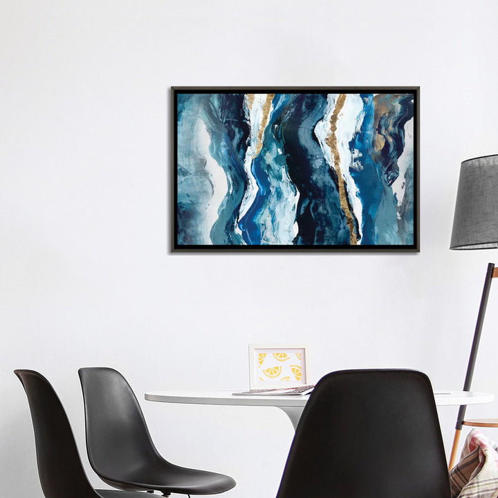 Effectus II by Isabelle Z - Wrapped Canvas Print The Twillery Co.® Size: 26" H x 40" W x 1.5" D Format: Dark Rustic Wood Framed
