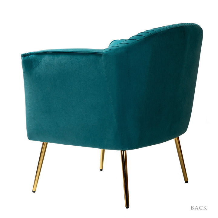 Ratzlaff 27" W Tufted Velvet Barrel Chair (Set of 2) Willa Arlo™ Interiors Fabric: Blue Velvet